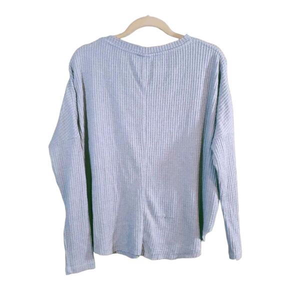 Out From Under Urban Outfitters Gray Jojo Oversized Thermal Lounge Women's XS - Picture 5 of 7